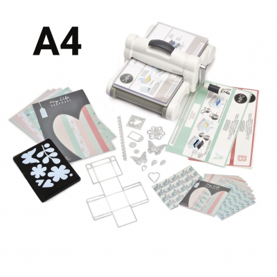 starter kit big shot plus sizzix a4 complet